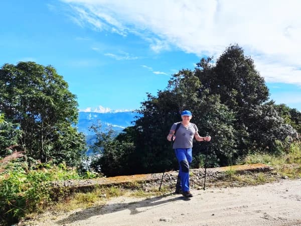 Walking From Chisapani To Nagarkot